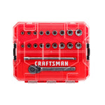 View of CRAFTSMAN Sockets: Set on white background