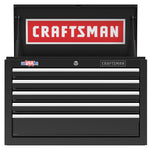 CRAFTSMAN 5 drawer chest front show showing 20-24 ga. Steel build