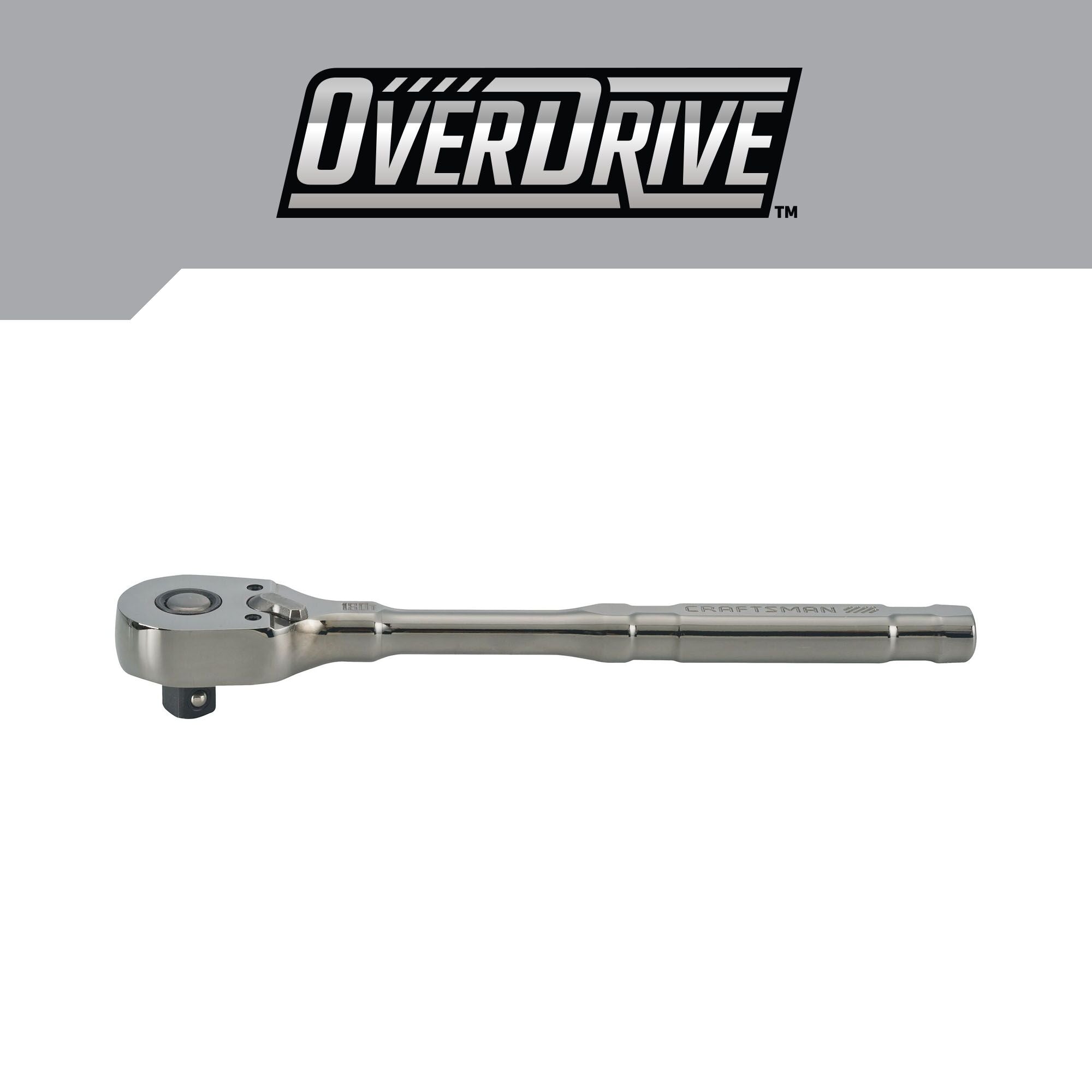CRAFTSMAN OVERDRIVE 3/8 INCH DRIVE RATCHET on white background