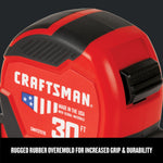 Graphic of CRAFTSMAN Measuring: Short Tapes highlighting product features