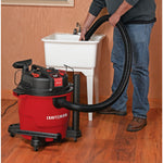 View of CRAFTSMAN Vacuums: Wet/Dry Shop Vac being used by consumer