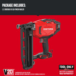 Graphic of CRAFTSMAN Nailer: Finishing highlighting product features