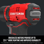 Graphic of CRAFTSMAN Combo Kits: Power Tools highlighting product features