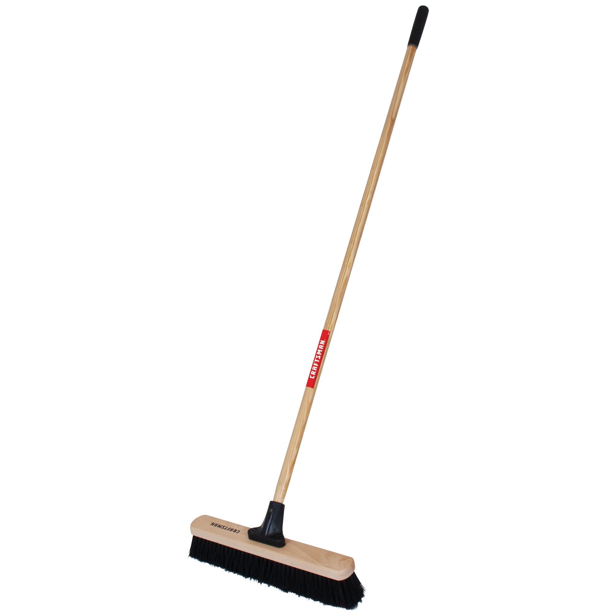 18 inch all-purpose push broom angled view