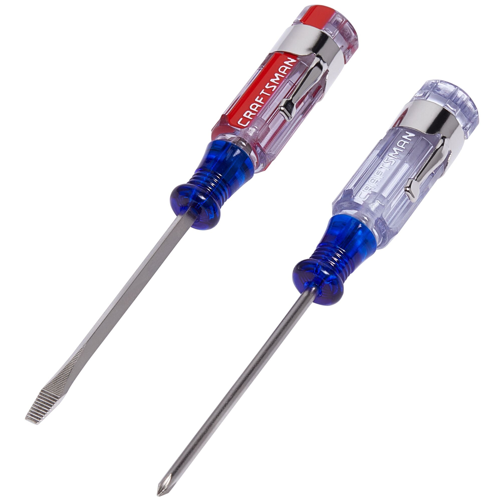 View of CRAFTSMAN Screwdrivers: Acetate on white background