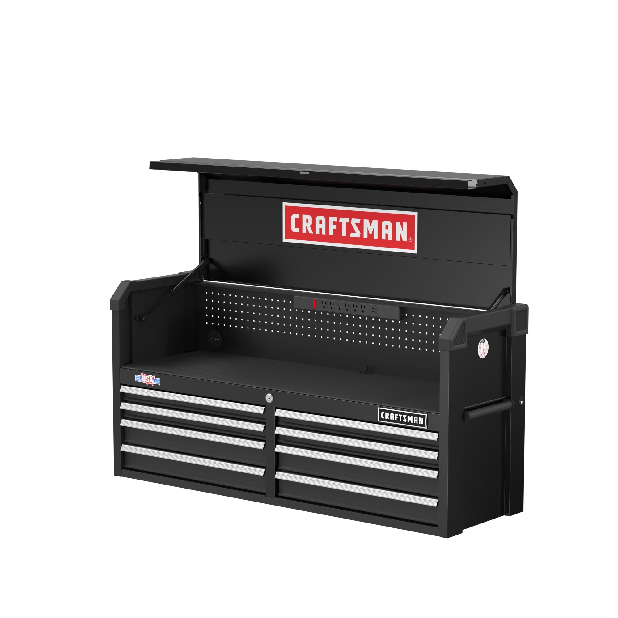 Graphic of CRAFTSMAN Storage: Cabinets & Chests Rolling highlighting product features