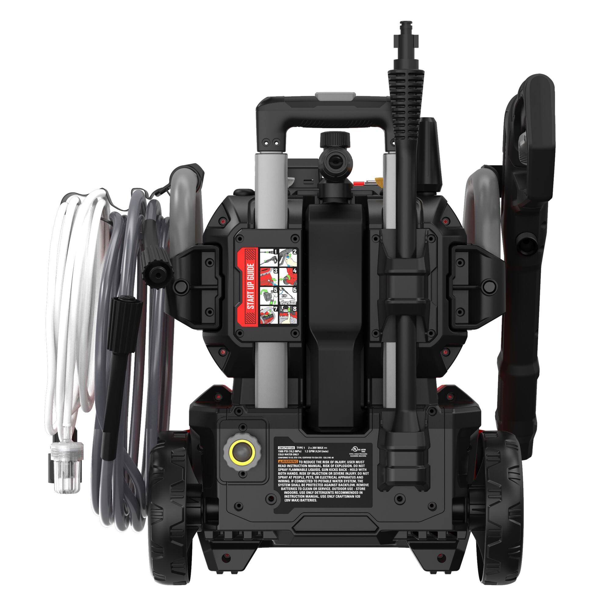 CRAFTSMAN 2xV20* BRUSHLESSRP Cordless Pressure Washer