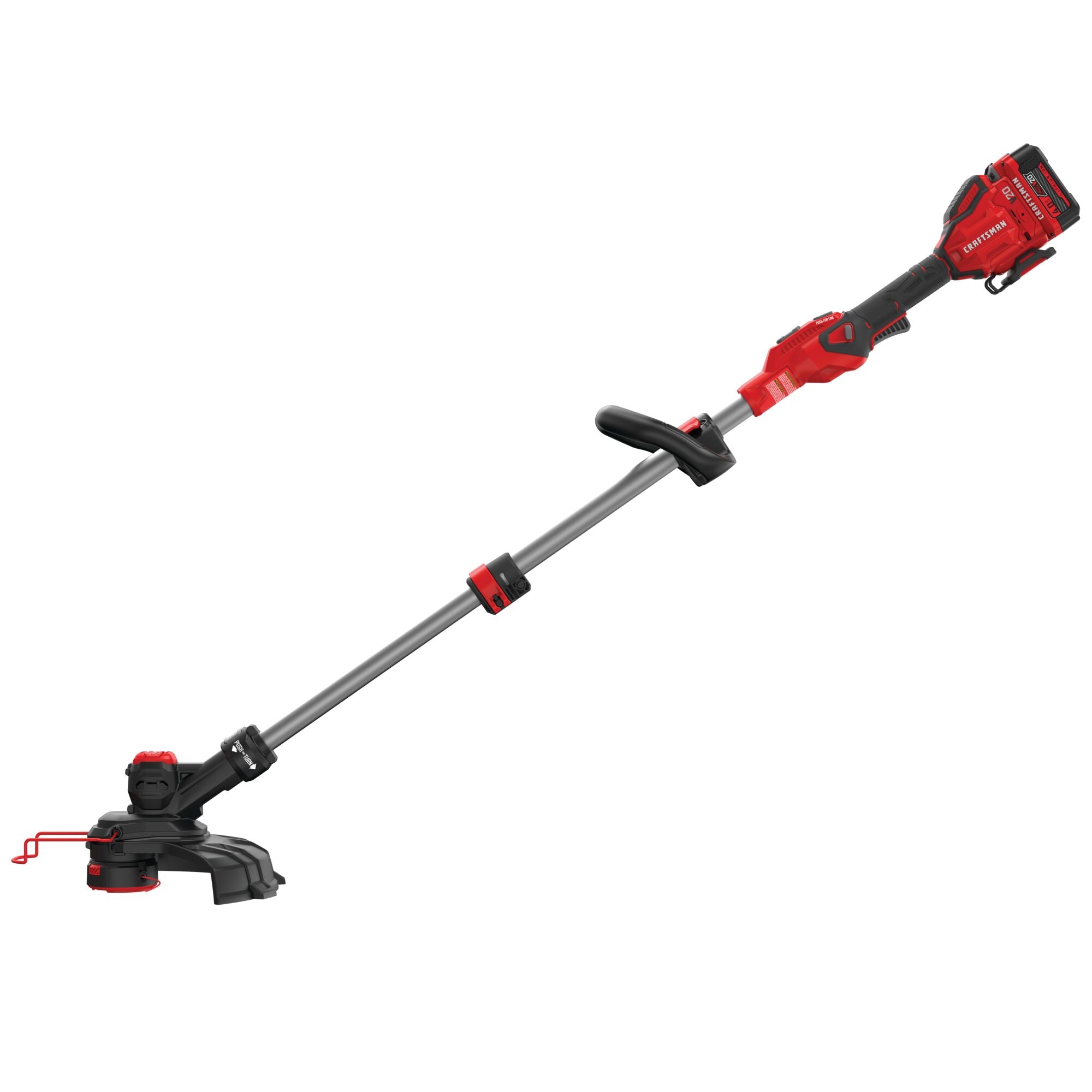 BLACK+DECKER CMCST910M1 Craftsman Weedwacker 13 in. 20 volt Battery  Edger/Trimmer Kit (Battery & Charger)