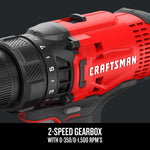 Graphic of CRAFTSMAN Drills: Compact highlighting product features