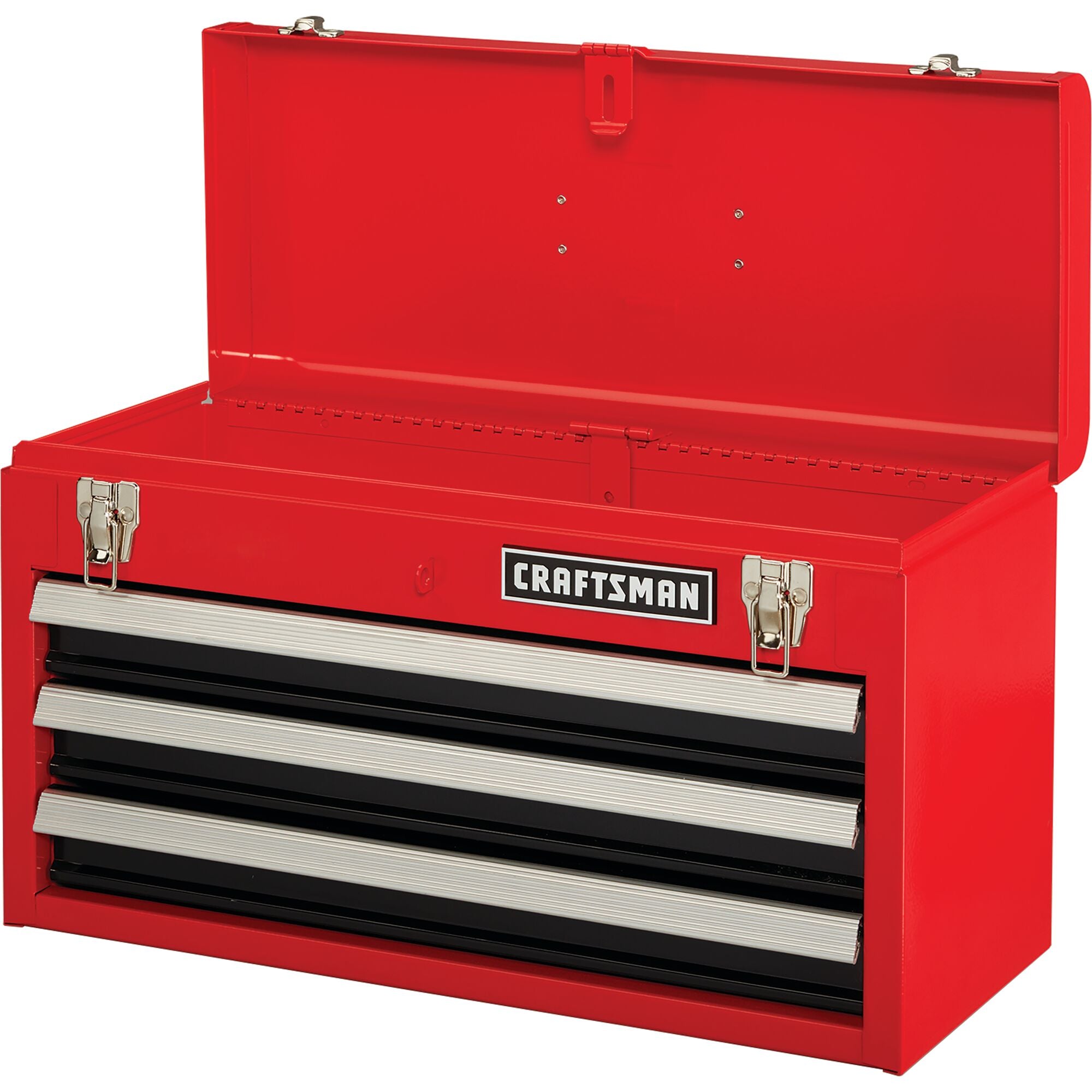 20-in Wide 3 Drawer Metal Tool Box with Ball-Bearing Drawers