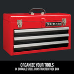 Graphic of CRAFTSMAN Mechanics Tool Set highlighting product features