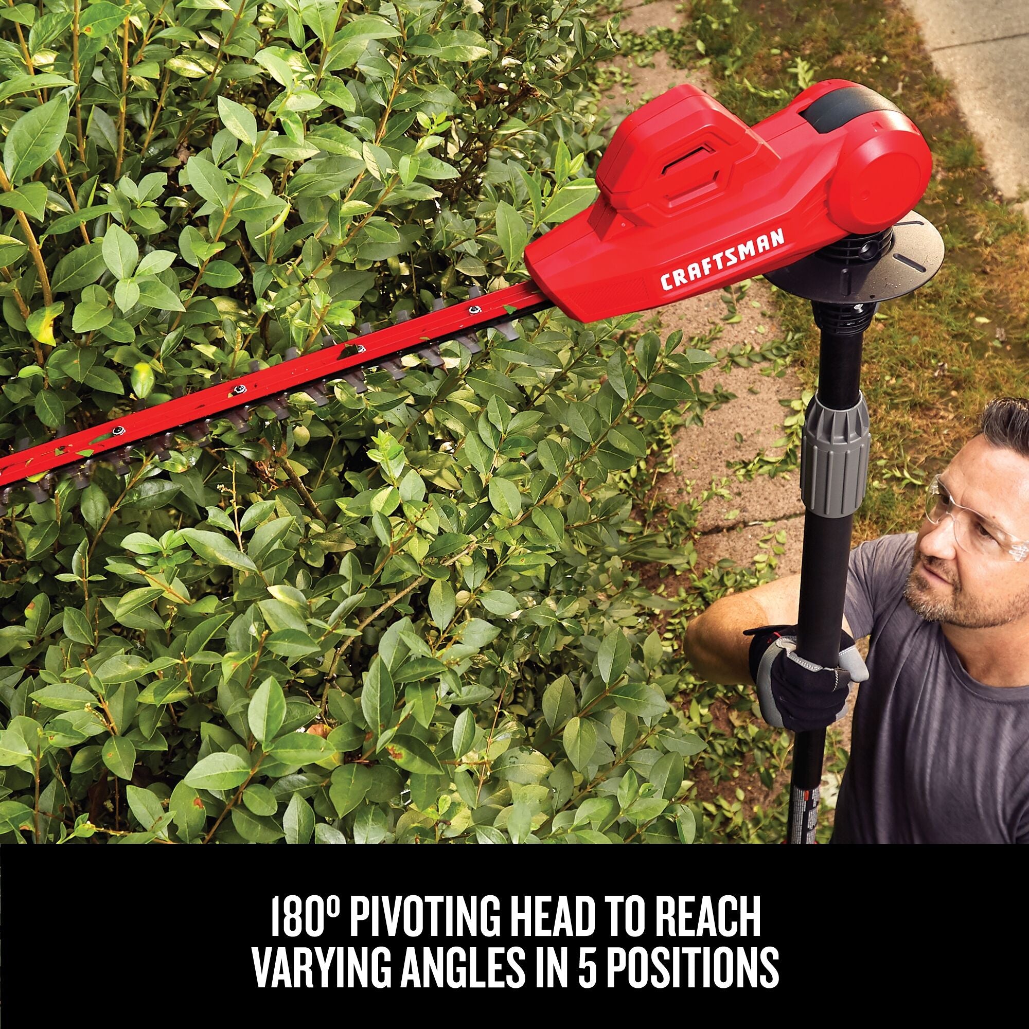 V20* 18 in. Cordless Pole Hedge Trimmer Kit (2.0Ah)