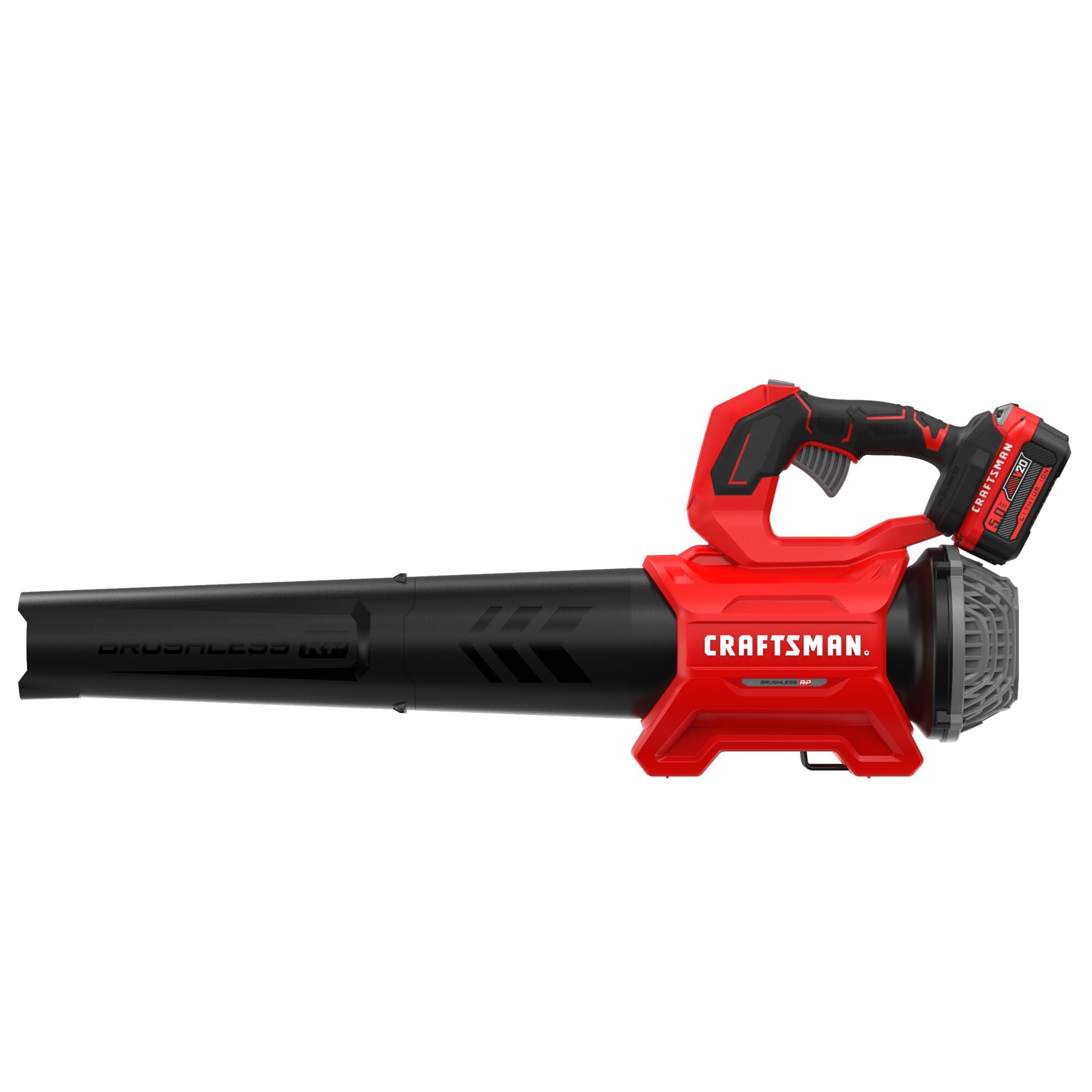 CRAFTSMAN V20 BRUSHLESSRP Blower 5.0Ah on white background