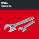 Graphic of CRAFTSMAN Wrenches: Adjustable highlighting product features