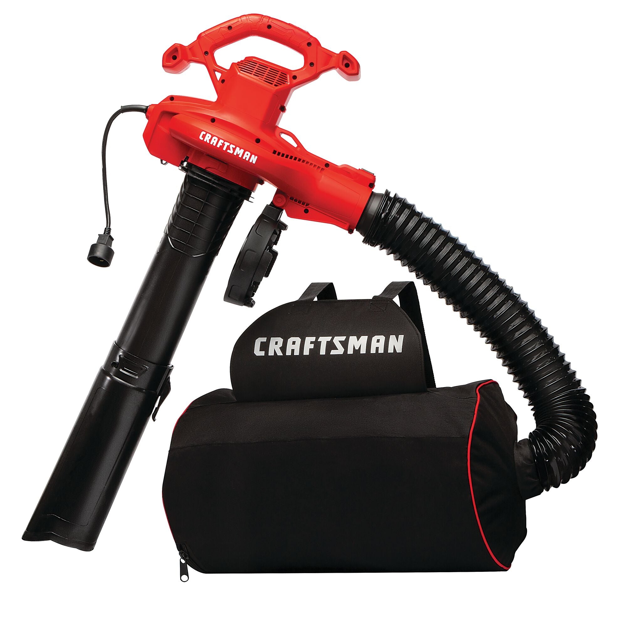 View of CRAFTSMAN Leaf Blowers on white background