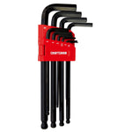 Craftsman 10pc Ball-End Hex Key Set (MM)