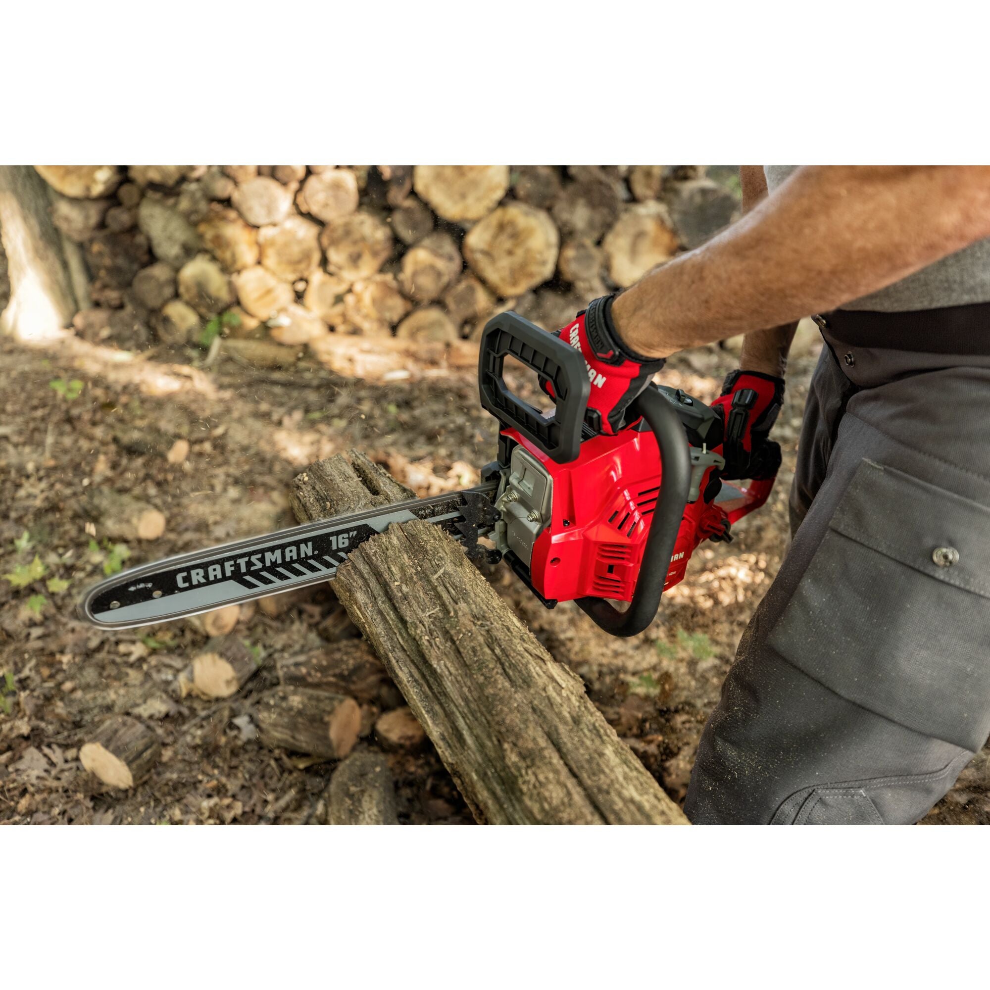 16 in 42 cc 2-Cycle Gas Chainsaw (S1600) | CRAFTSMAN