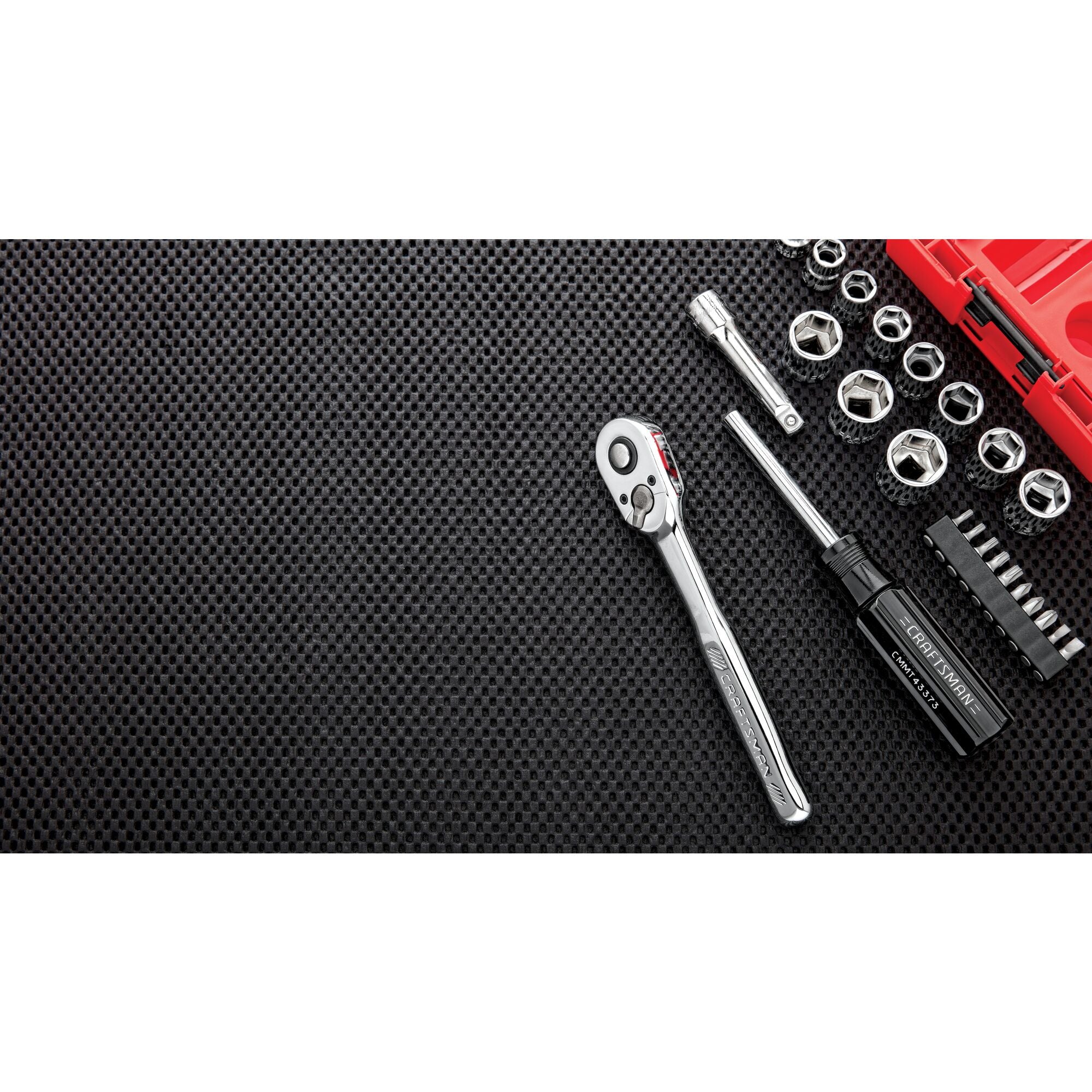 3 8 in Drive 6 Point Metric Mechanics Tool Set 24 pc CRAFTSMAN