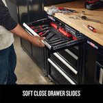 Graphic of CRAFTSMAN Storage: Cabinets & Chests Rolling highlighting product features