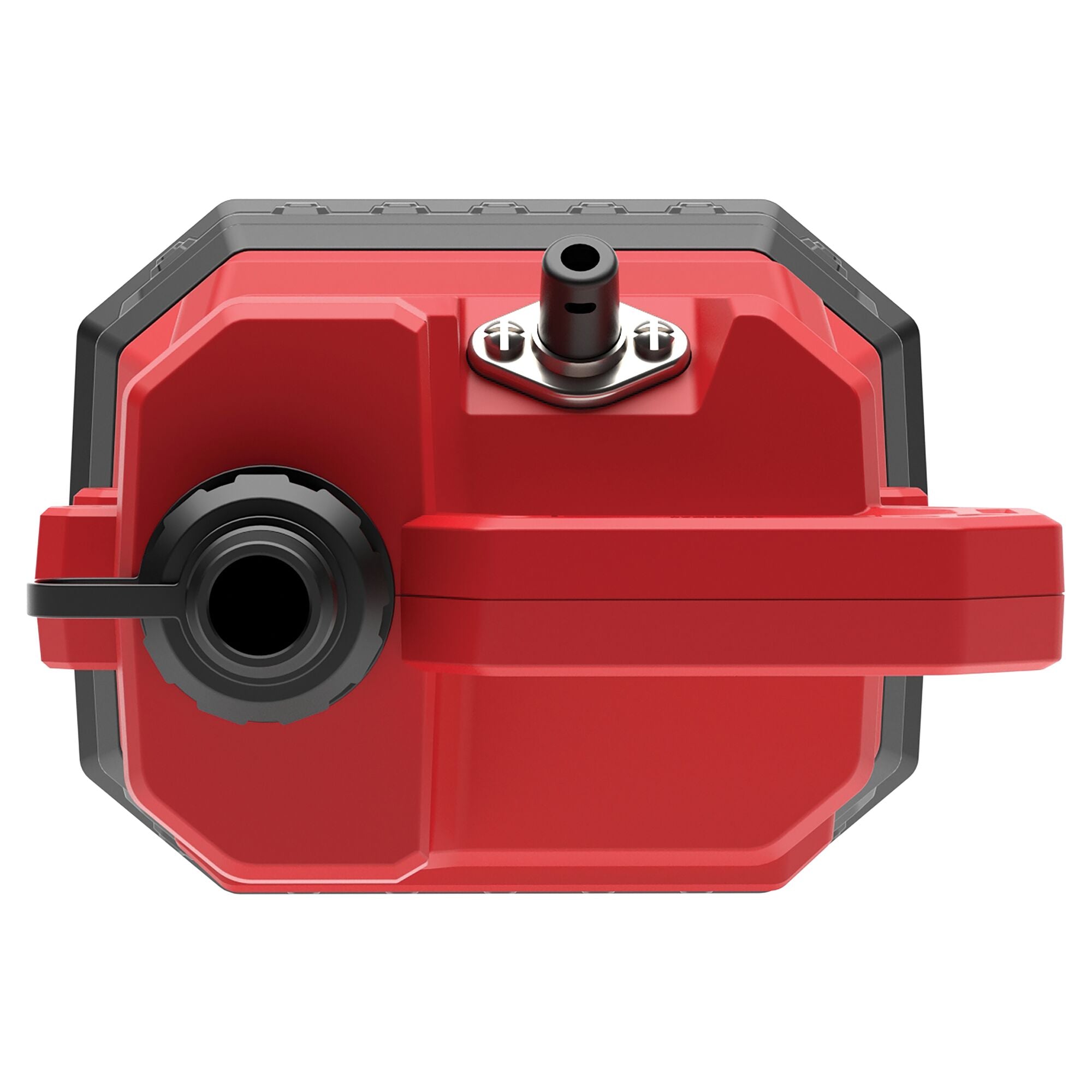 1-2HP WATER/UTILITY PUMP REINFORCED THERMOPLASTIC SUBMERSIBLE WITH GARDEN HOSE ADAPTER TOP VIEW