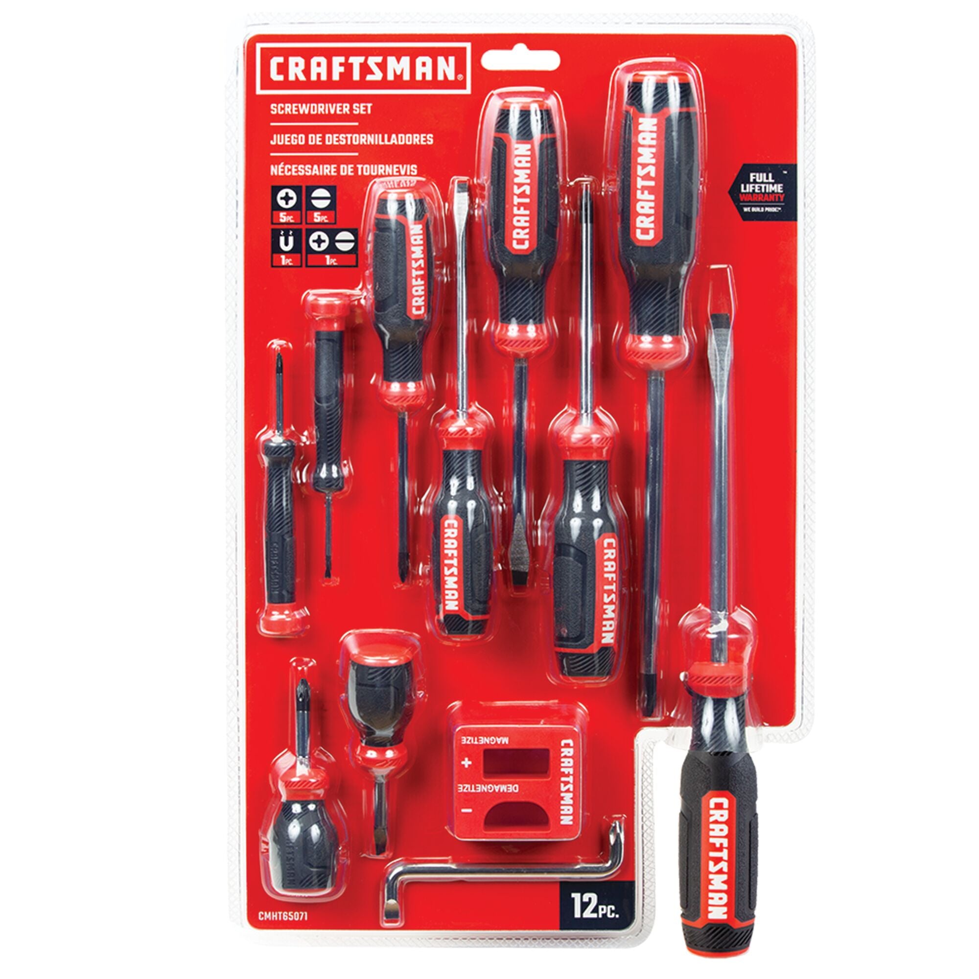 View of CRAFTSMAN Screwdrivers: Bi-Material packaging