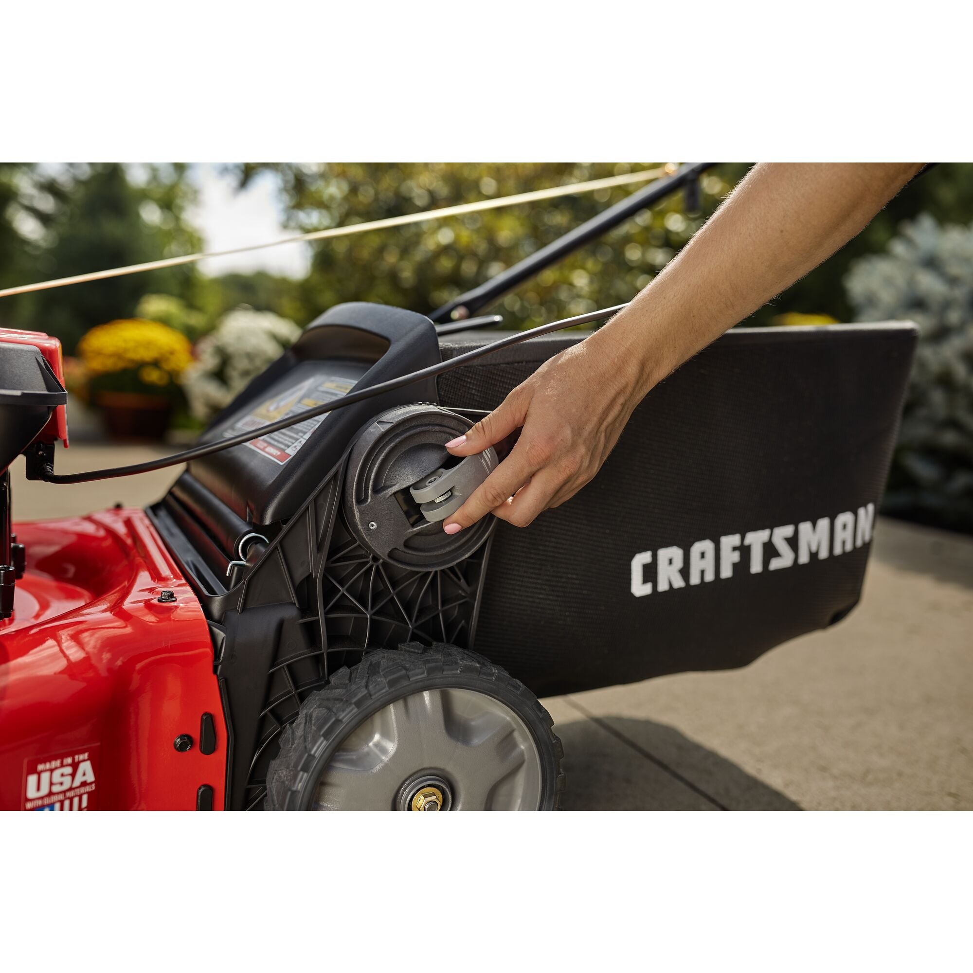 Troy-Bilt 160cc In-Step Gas Lawn Mower, 21-in