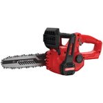 View of CRAFTSMAN Chain Saws on white background