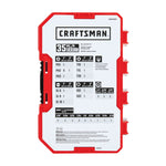 View of CRAFTSMAN Drill Bits: Set on white background