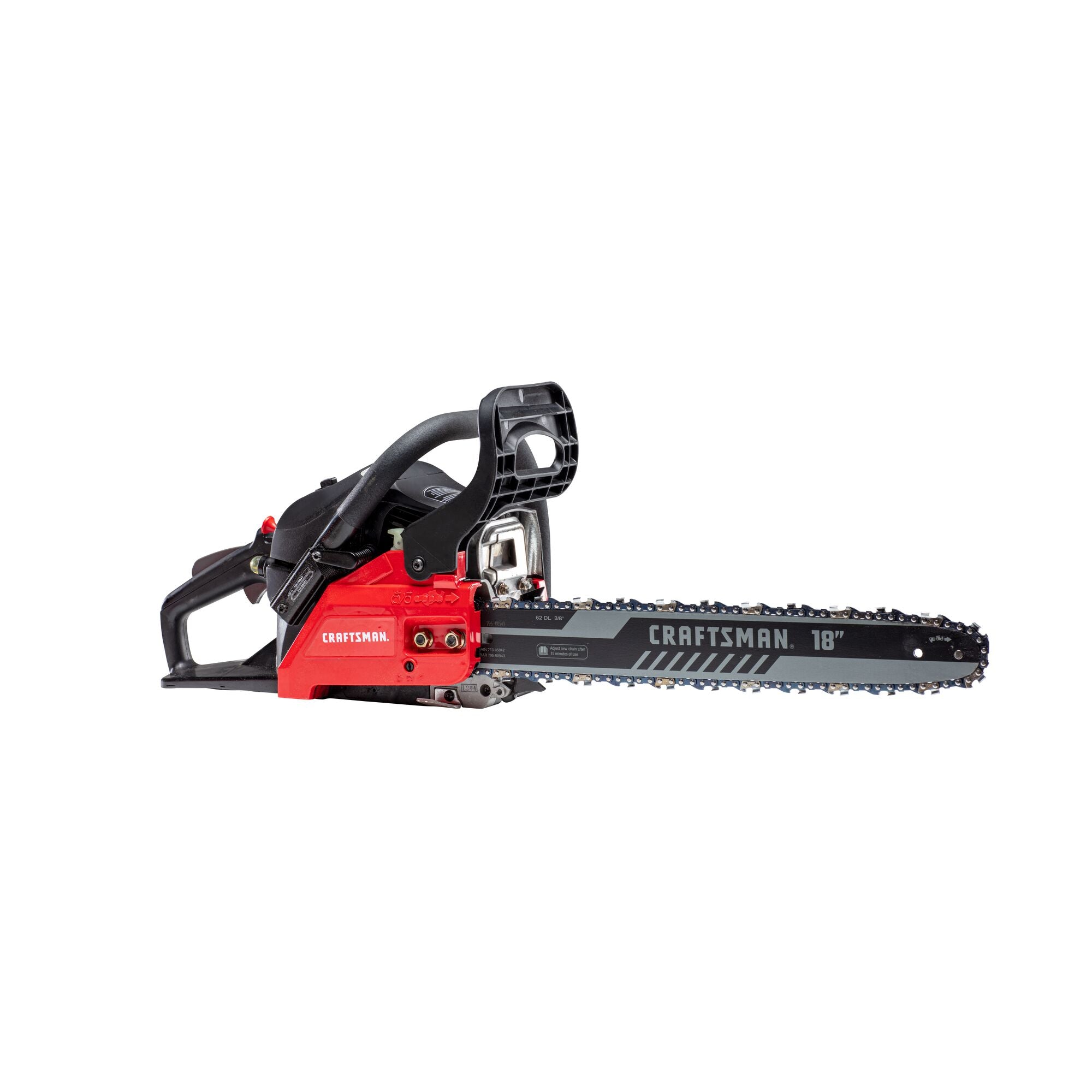 CRAFTSMAN S185 Gas Chainsaw on white background