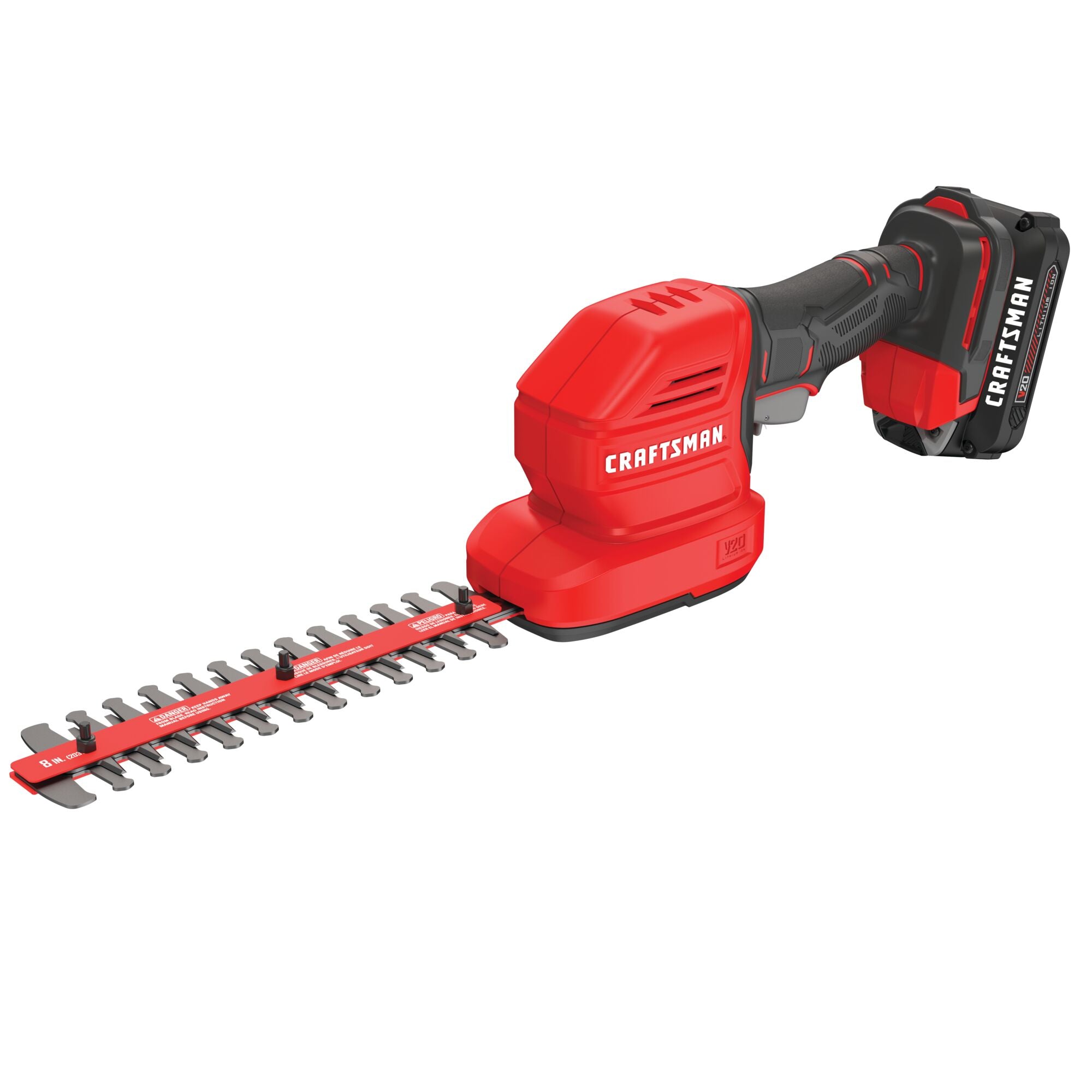 View of CRAFTSMAN Hedge Trimmers on white background