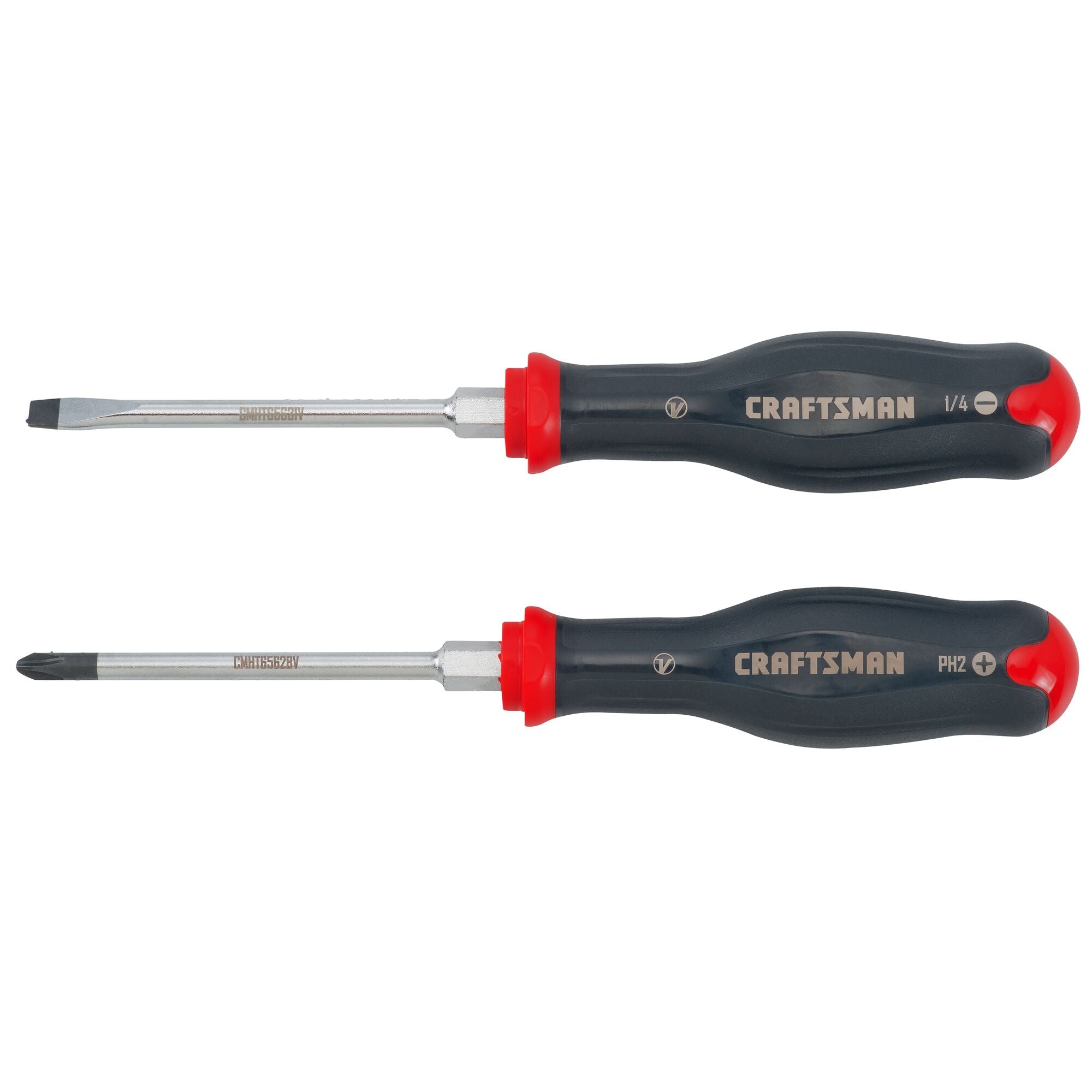 View of CRAFTSMAN Screwdrivers: Set on white background