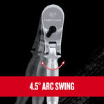 Graphic of CRAFTSMAN Ratchets highlighting product features