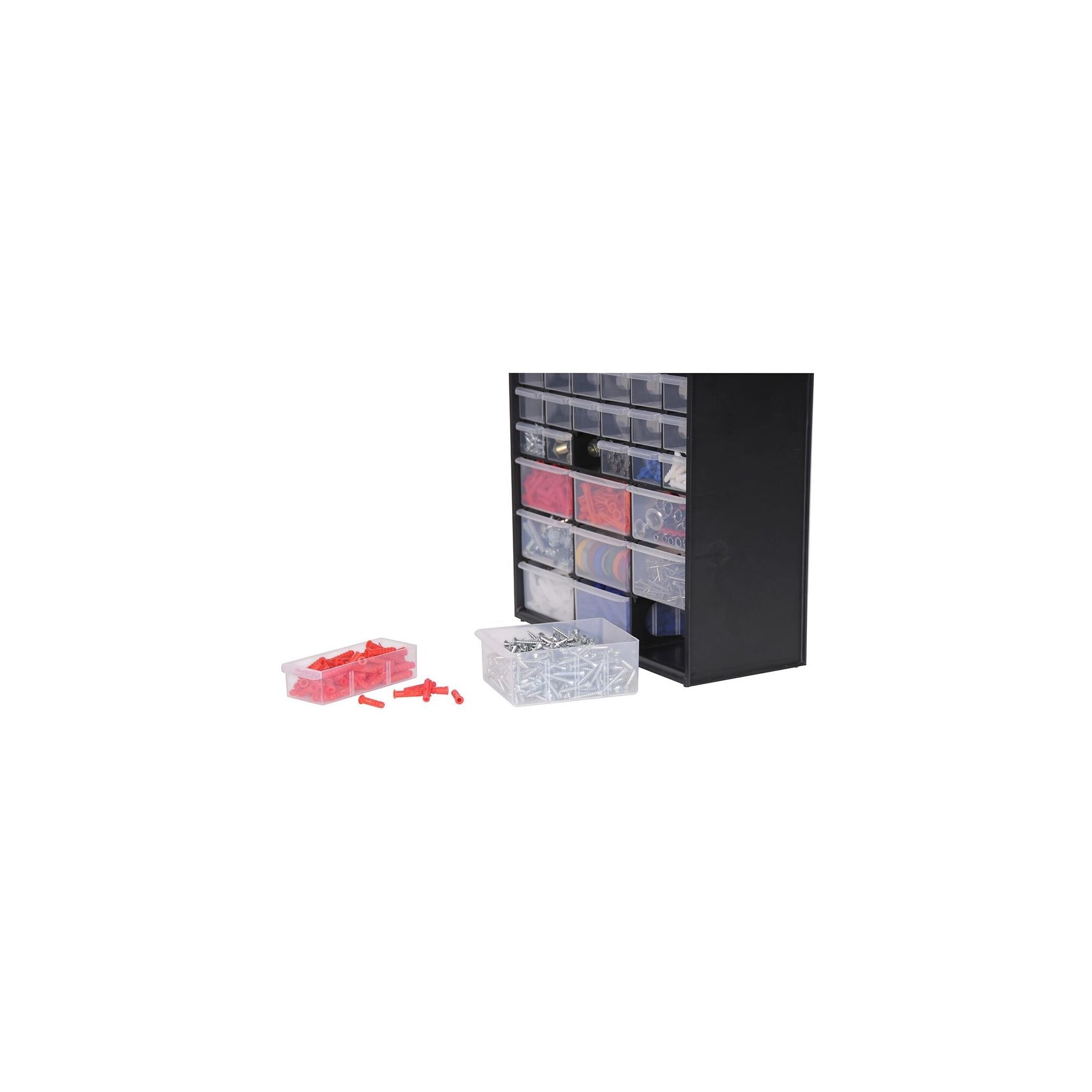 Large Storage Organizer, 39 Compartment, Plastic