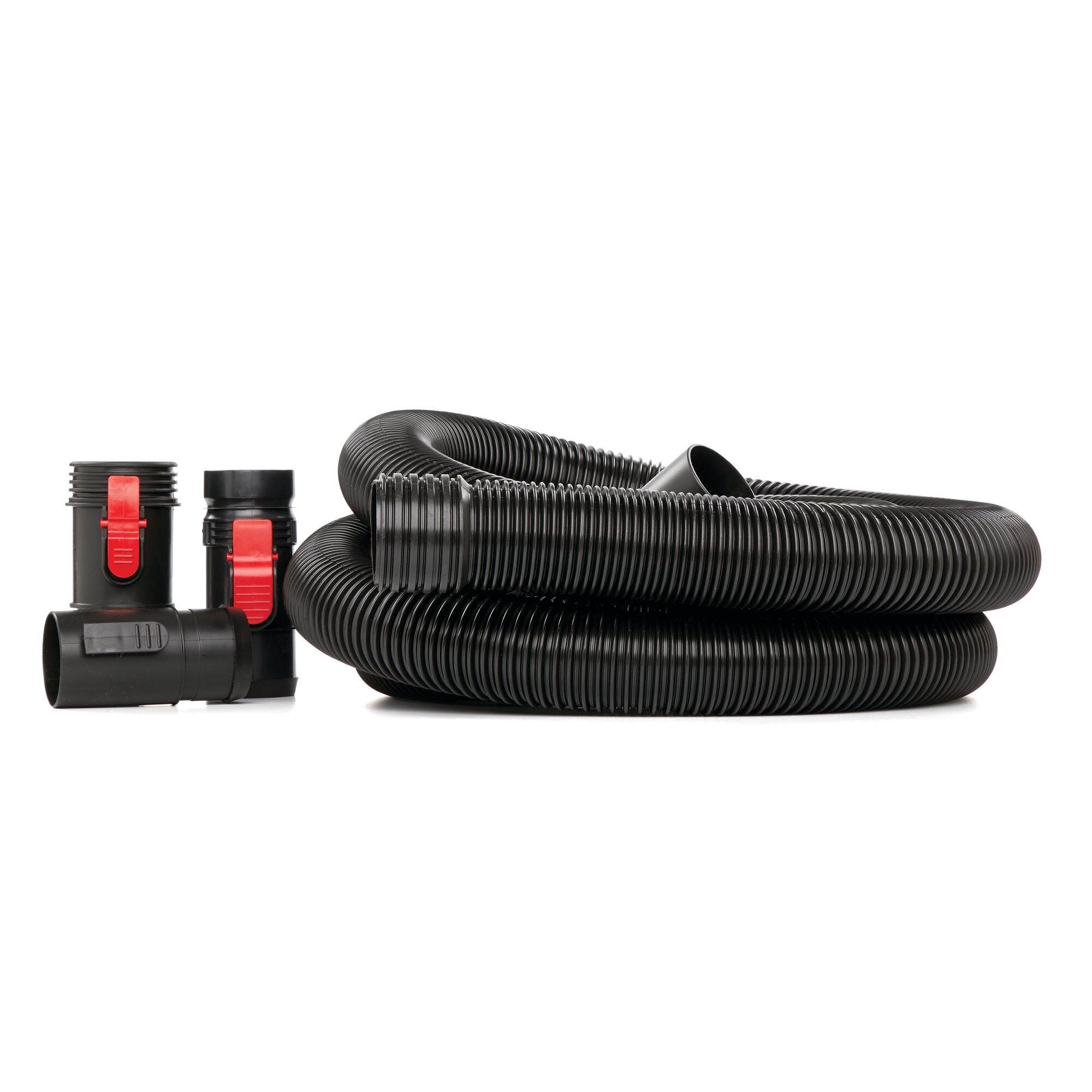 Two and a half inch by 13 Foot Locking Wet or Dry Vacuum Hose Kit.