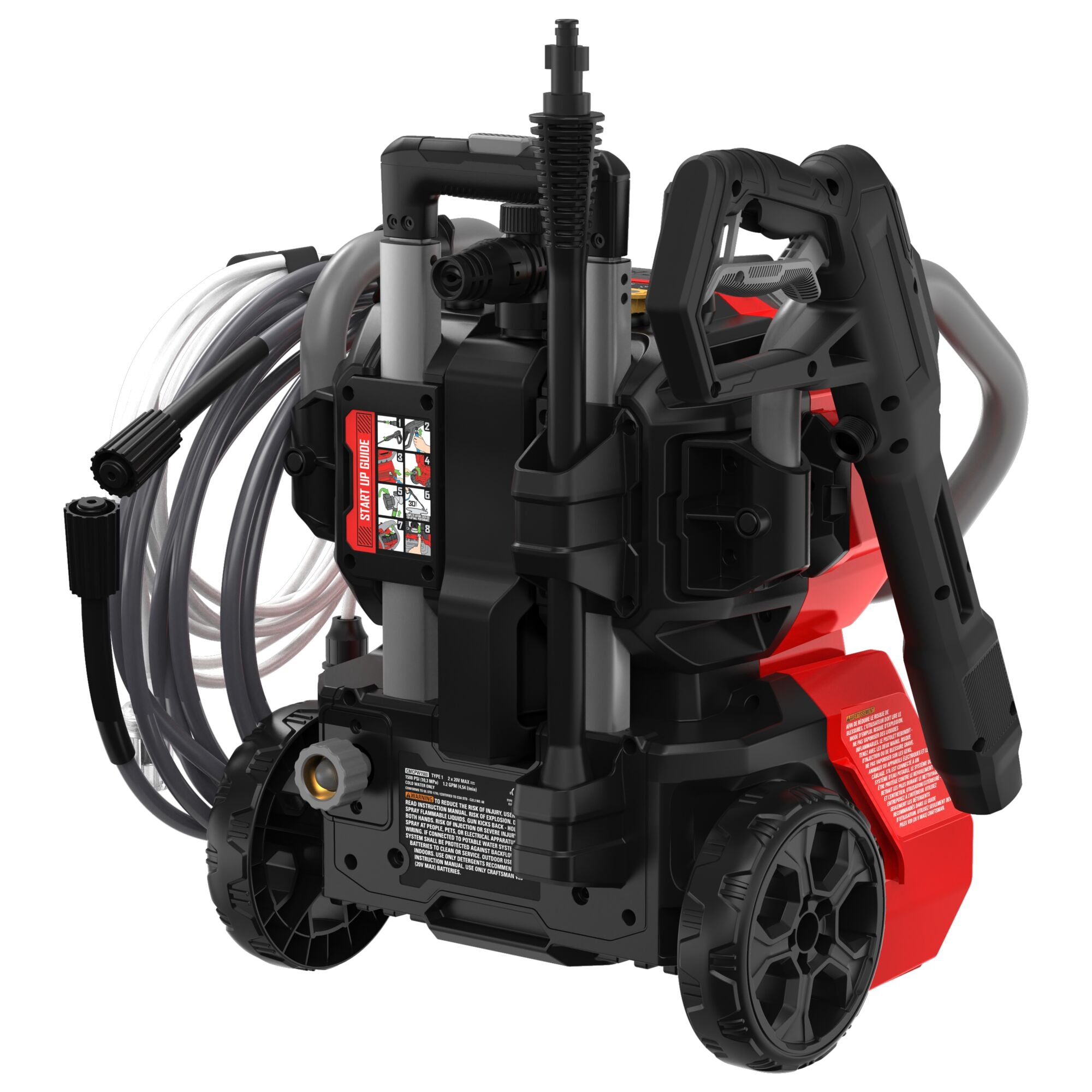 CRAFTSMAN 2xV20* BRUSHLESSRP Cordless Pressure Washer