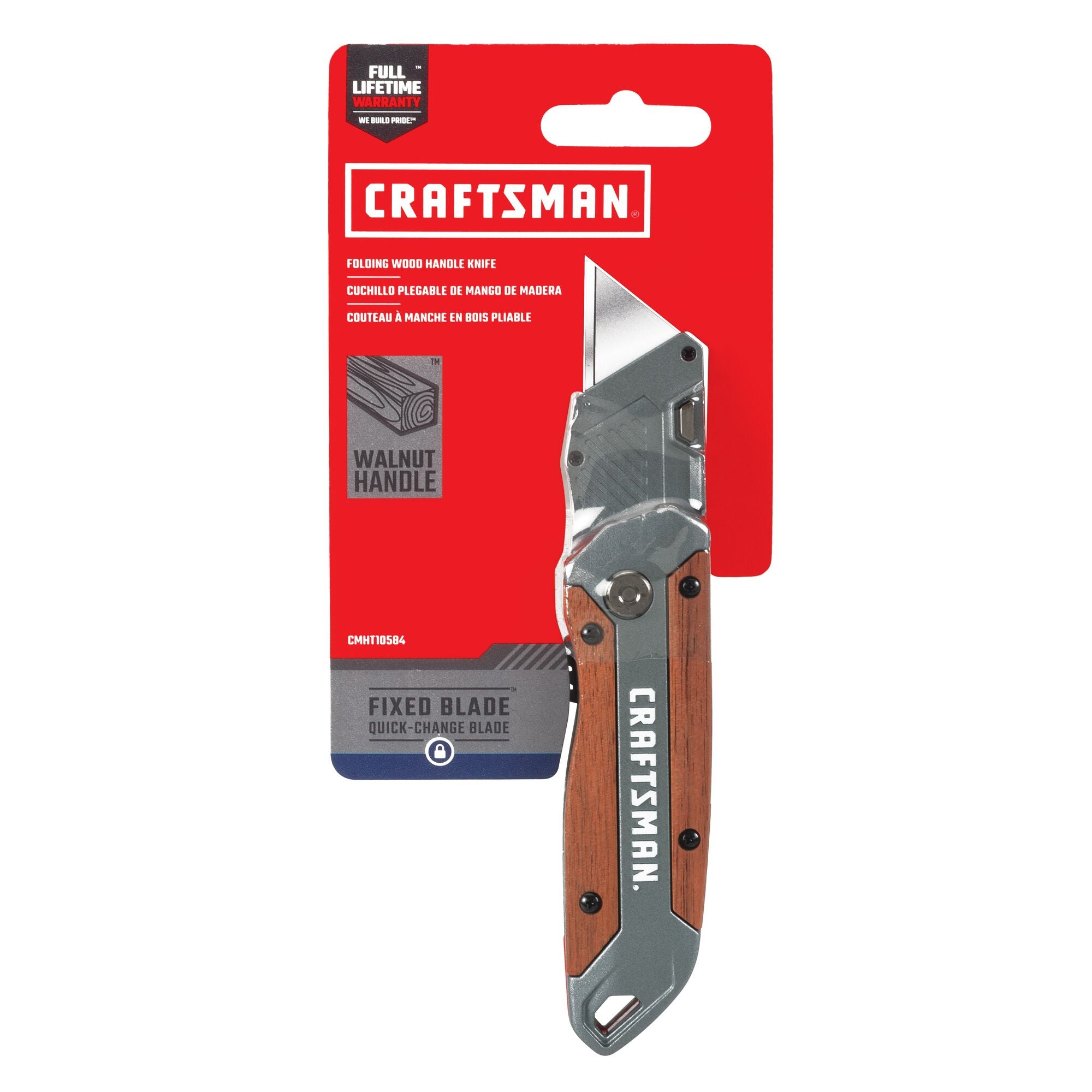 CRAFTSMAN 1-Blade Folding Utility Knife in the Utility Knives