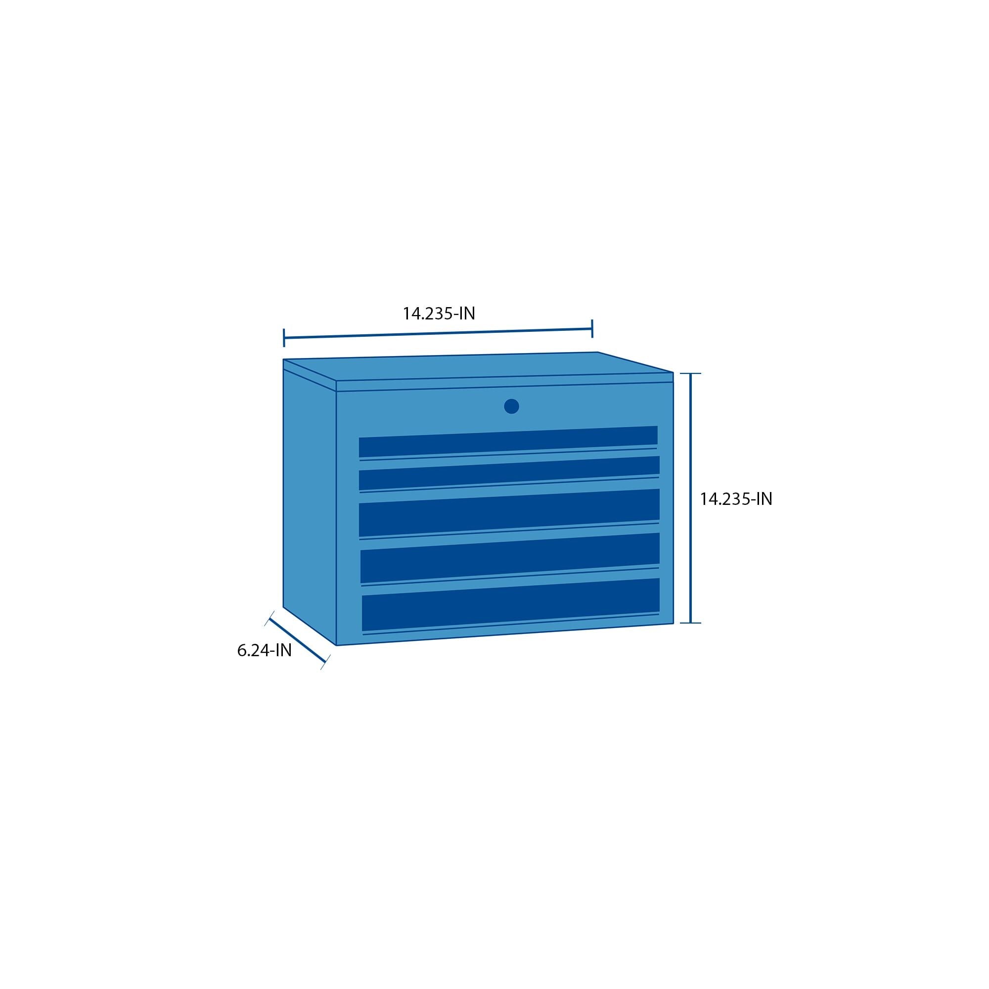 Small Plastic Replacement Bin - Homak Manufacturing