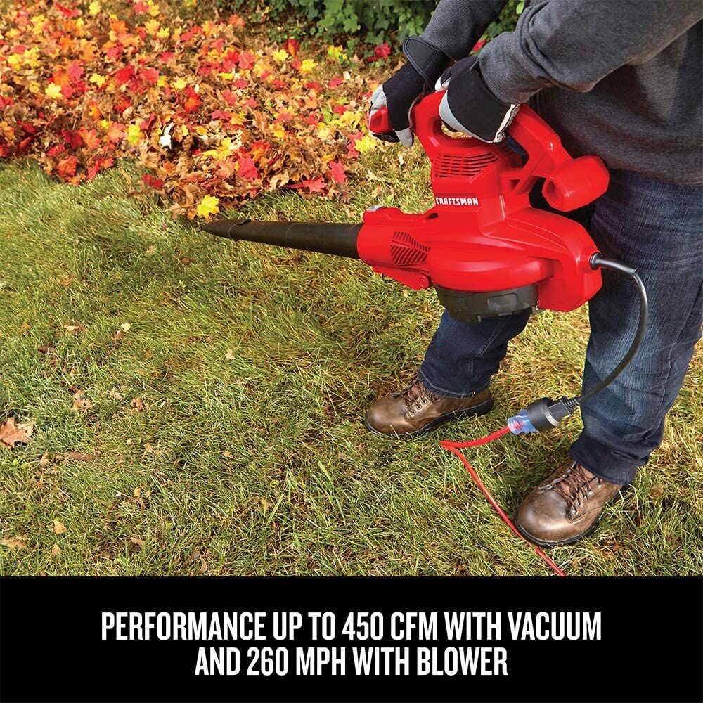 Graphic of CRAFTSMAN Leaf Blowers highlighting product features