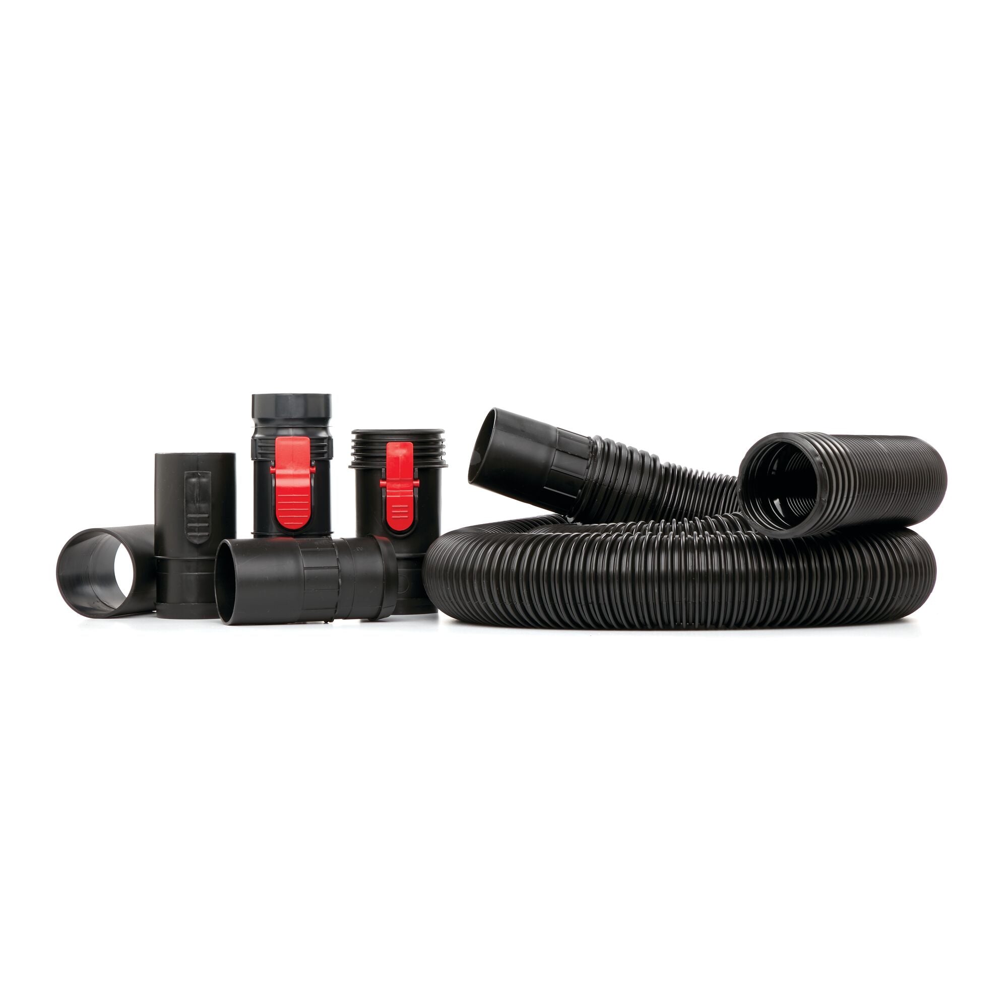 Two and a half inch by 7 Foot Locking Wet or Dry Vacuum Hose Kit.