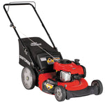 Profile of 140 c c push mower.