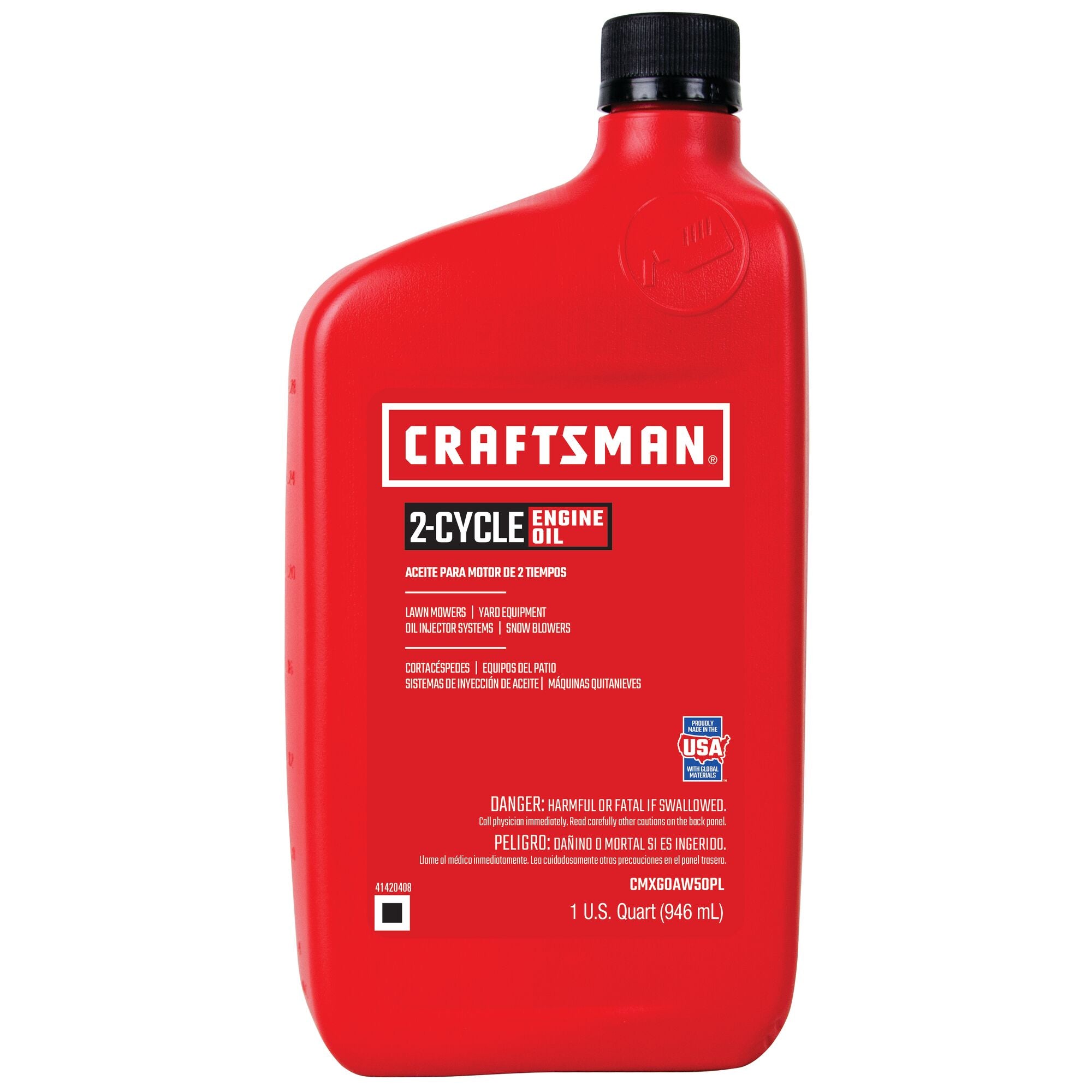 Craftsman 12 units 2 cycle oil.