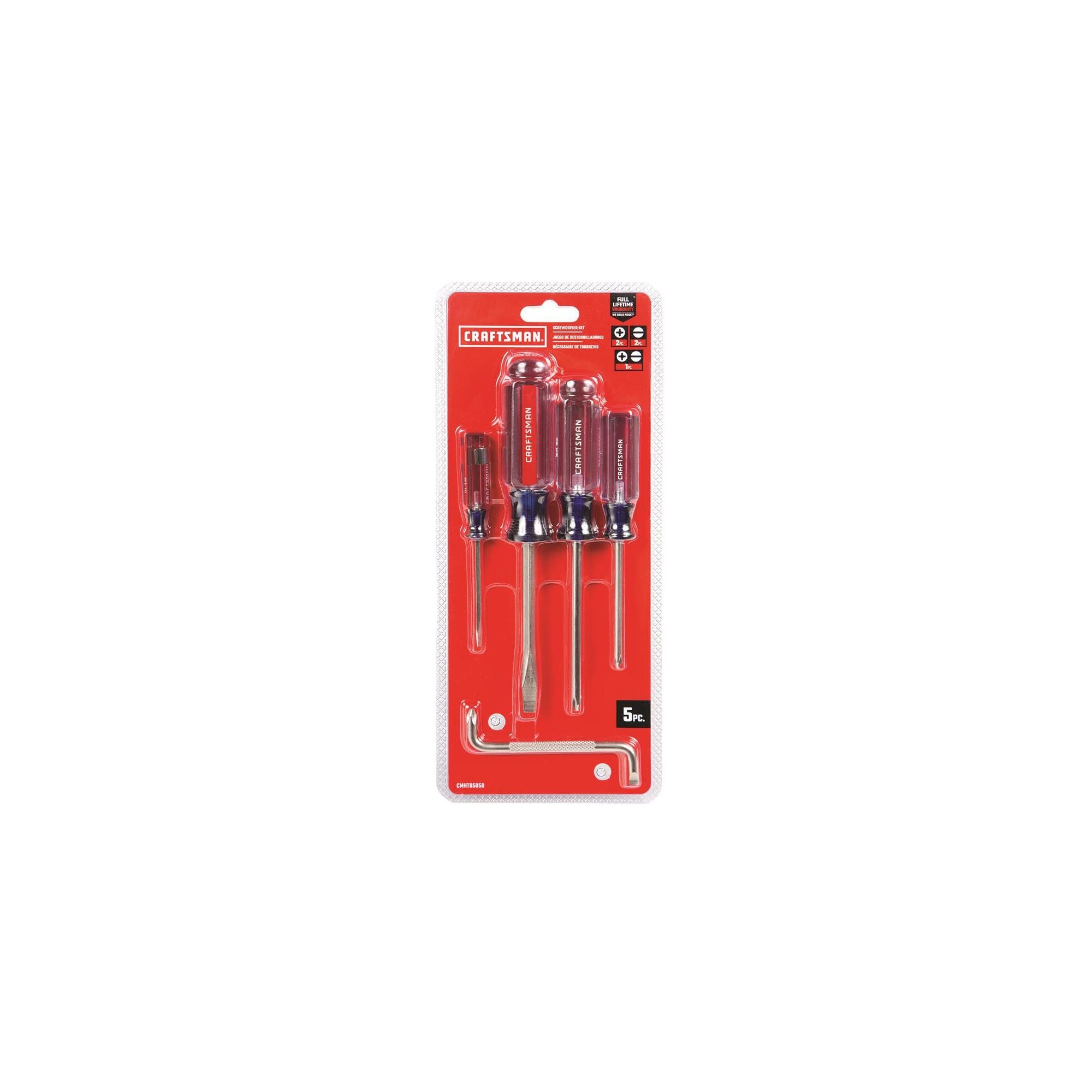 CRAFTSMAN 5-Piece Assorted Screwdriver Set