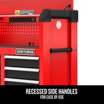 Graphic of CRAFTSMAN Storage: Cabinets & Chests Rolling highlighting product features