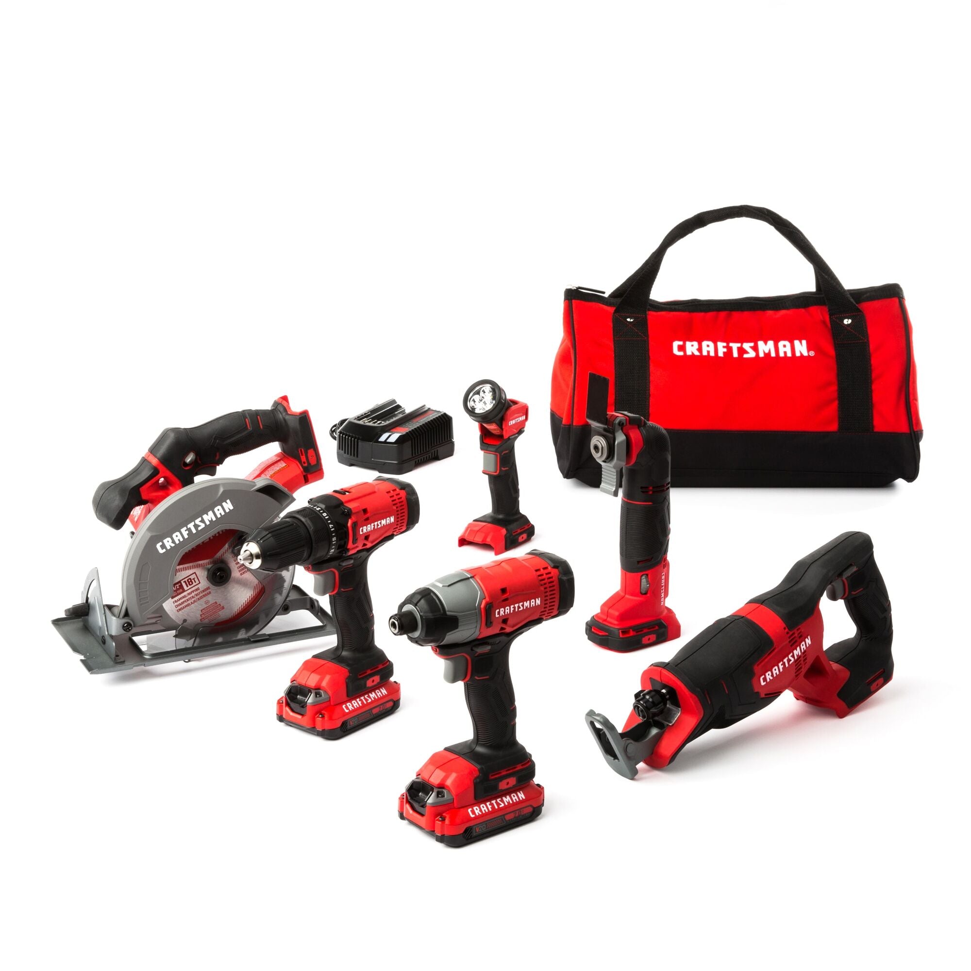 20V MAX* Brushless Cordless 6-Tool Combo Kit