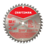 10 inch 40 tooth general purpose saw blade in packaging.