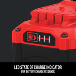 Graphic of CRAFTSMAN Batteries & Chargers highlighting product features