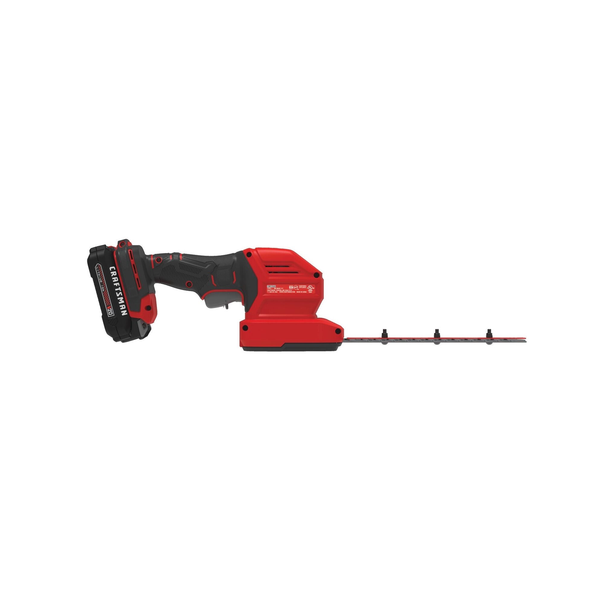 View of CRAFTSMAN Hedge Trimmers on white background