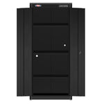 CRAFTSMAN 32-in wide storage cabinet straight forward view with doors open