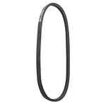 Left profile of 30 inch transmission drive belt.