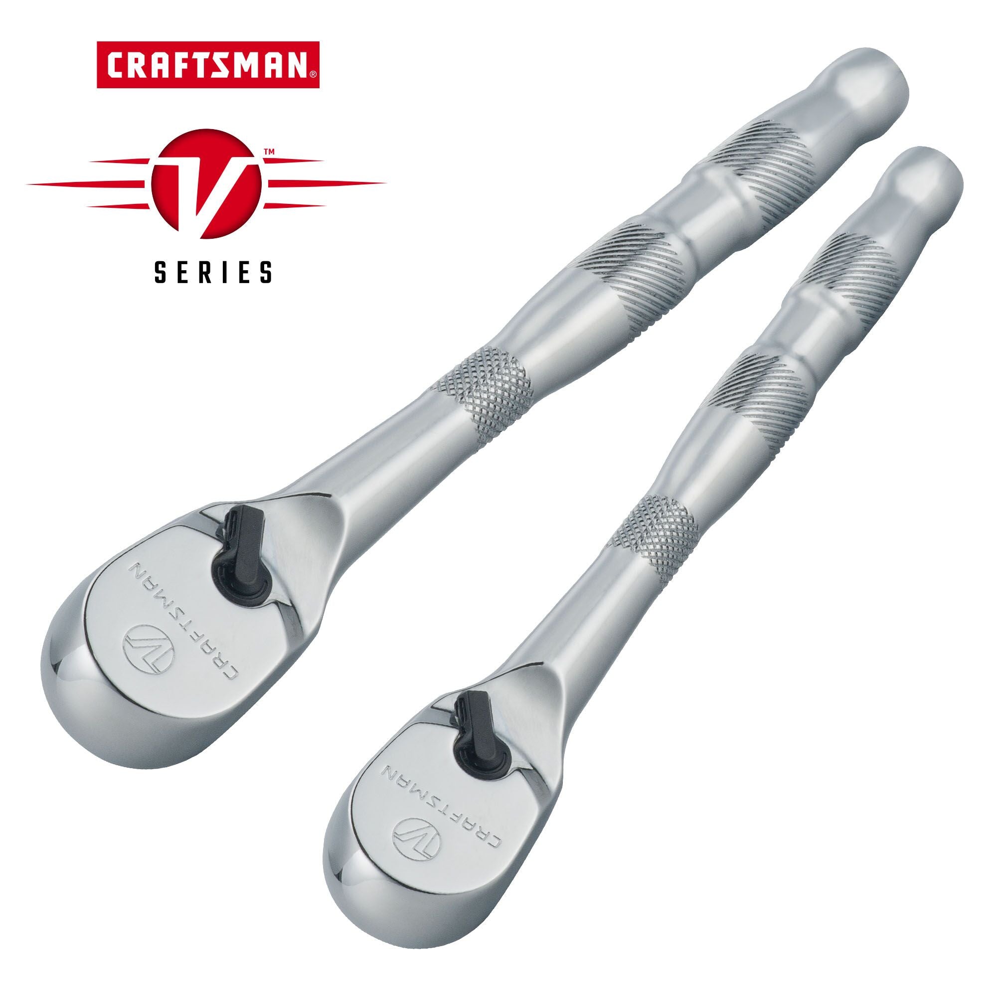 Graphic of CRAFTSMAN Ratchets highlighting product features